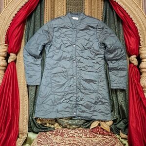 Deepika Padukone All About You Womens S Long Quilted Collarless Jacket Bollywood